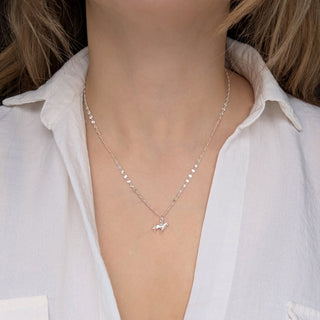 Sterling Silver German Shepherd Dog Charm