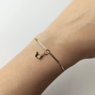 9k butterfly charm for bracelet