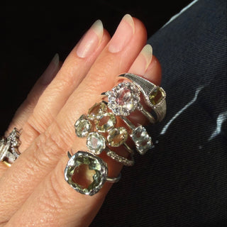 Audrey Garnet Ring