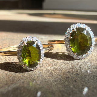 Lydia Millen Evergreen Vintage Gemstone Ring