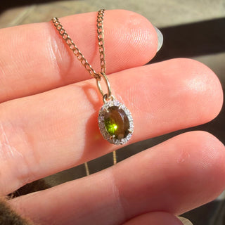 Lydia Millen Evergreen Vintage Gemstone Charm
