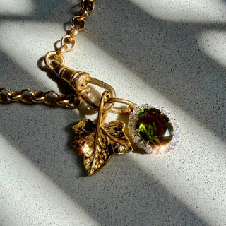Lydia Millen Evergreen Vintage Gemstone Charm
