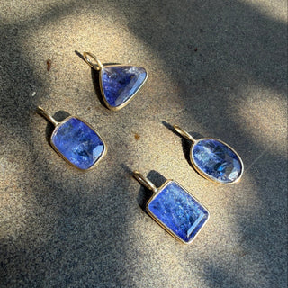 Exclusive Octagon Tanzanite Pendant