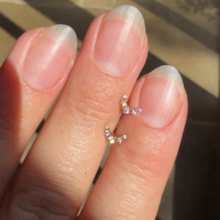 Crescent Moon Earring
