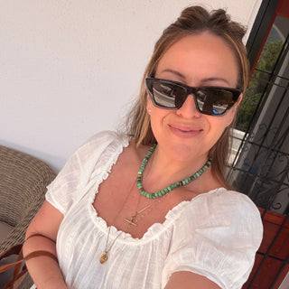 Limited Edition Chrysocolla Beaded Necklace
