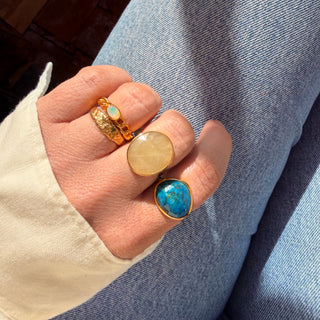 Azurite Ocean Ring