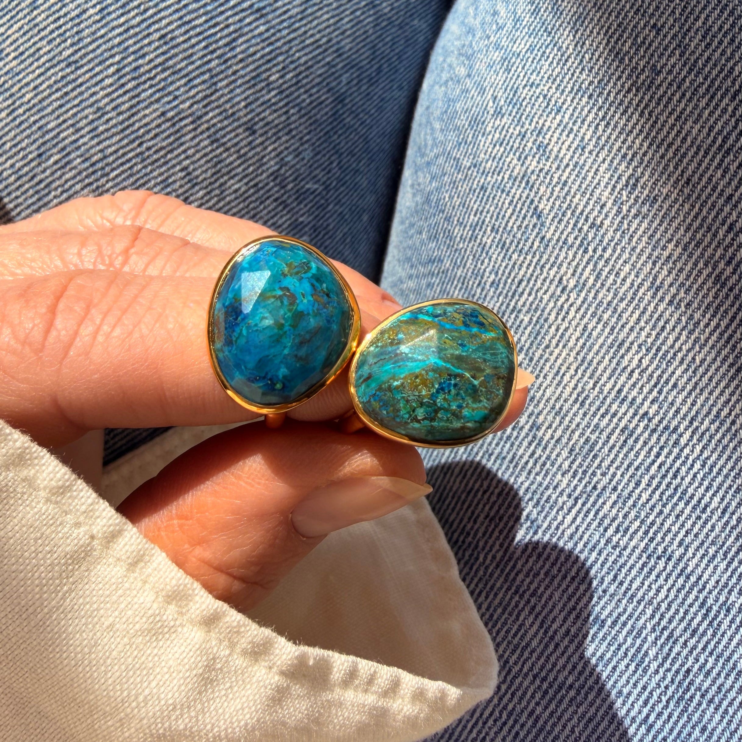 Azurite Ocean Ring