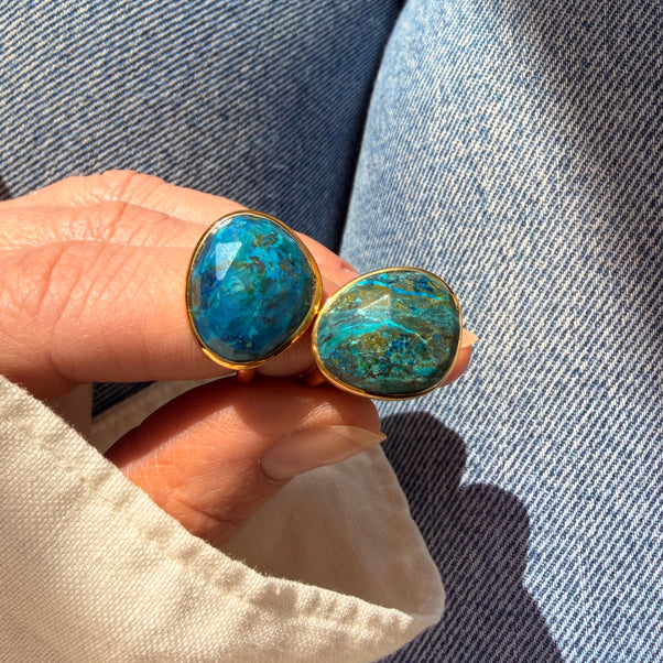 Azurite Ocean Ring