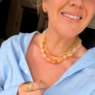 Limited Edition Brazilian Opal Beaded Necklace