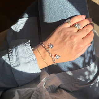 Lydia Millen Evergreen Ivy Leaf Charm
