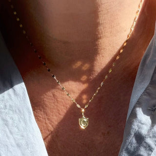 Lydia Millen Evergreen Initial Crest Charm