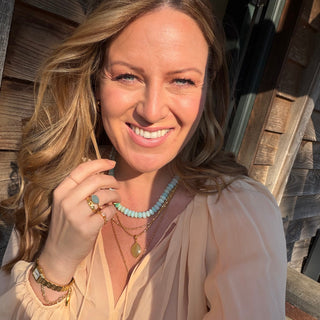 Yellow Sapphire Organic Pendant