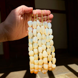 Limited Edition Brazilian Opal Statement Beaded Necklace