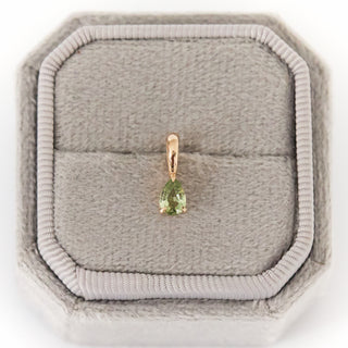 SAMPLE SALE- Sapphire Pear Charm
