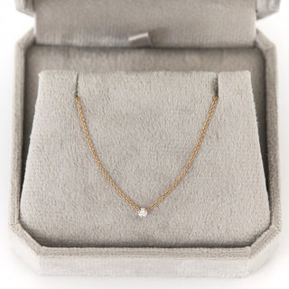 SAMPLE SALE- Floating Diamond Necklace