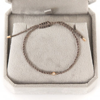 SAMPLE SALE- Lab Grown Diamond Cord Bracelet