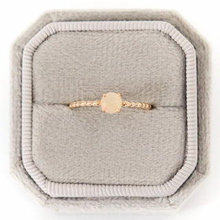 SAMPLE SALE- Opal Bobble Ring - UK Size N1/2