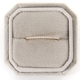 SAMPLE SALE- Half Eternity Diamond Band - UK Size T