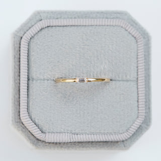 SAMPLE SALE- Morse Code 'T' Ring - Size UK L