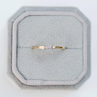 SAMPLE SALE- Morse Code 'W' Ring - Size UK L
