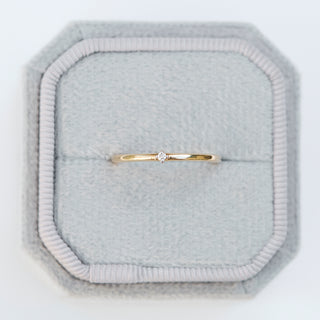 SAMPLE SALE- Morse Code 'E' Ring - Size UK L