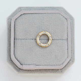 SAMPLE SALE- Diamond Star Set Charm Holder