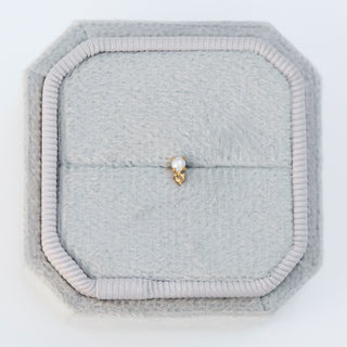 SAMPLE SALE-Pearl and Citrine Stud Earring