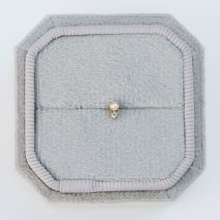 SAMPLE SALE- Pearl and Peridot Stud Earring
