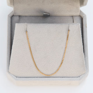 SAMPLE SALE- Curb Chain Necklace