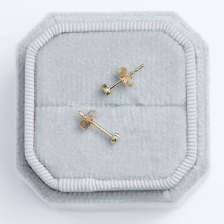 SAMPLE SALE- Heart Sunray Stud Earrings - Pair