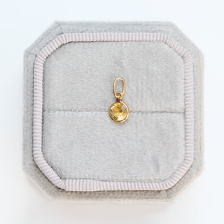 SAMPLE SALE-Citrine Charm