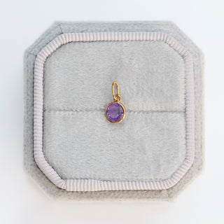 SAMPLE SALE-Amethyst Charm