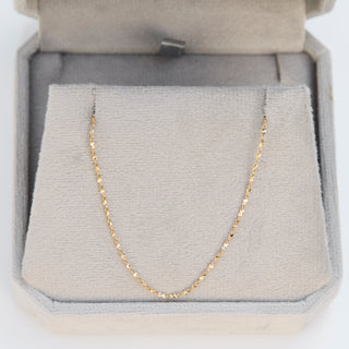 SAMPLE SALE- Twist Chain Necklace
