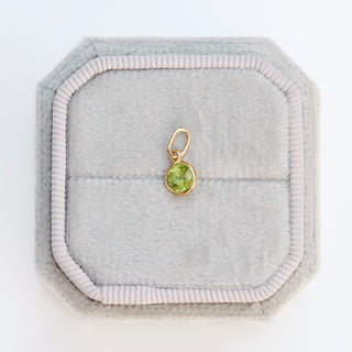 SAMPLE SALE- Peridot Charm