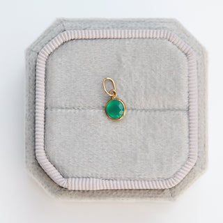 SAMPLE SALE-Green Onyx Charm