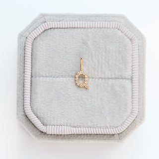 SAMPLE SALE- Diamond Q Charm