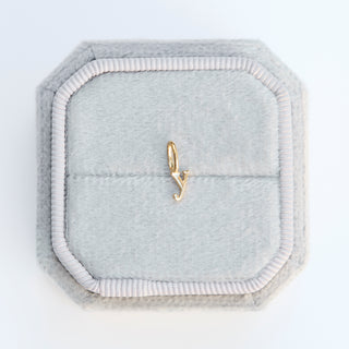 SAMPLE SALE- Y letter Charm