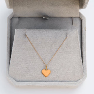 SAMPLE SALE- Delicate Heart Pendant Necklace