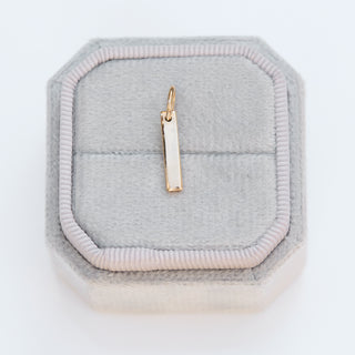 SAMPLE SALE- Bar Charm Pendant