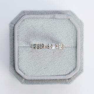 SAMPLE SALE- Double Baguette Stacking Ring - Size UK O