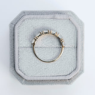 SAMPLE SALE- Double Baguette Stacking Ring - Size UK O