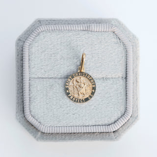 SAMPLE SALE- St Christopher Charm 12mm