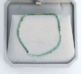 SAMPLE SALE- Emerald Beaded Bracelet