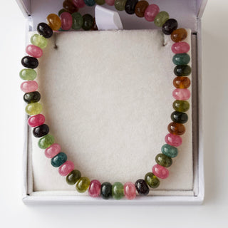 SAMPLE SALE- Multi Jade Beaded Necklace