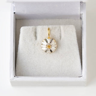 SAMPLE SALE- Gold Sun Charm