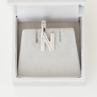 SAMPLE SALE-Chunky Star Set N Initial Pendant