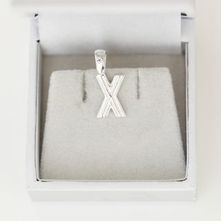 SAMPLE SALE-Chunky Star Set X Initial Pendant