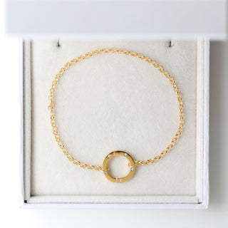 SAMPLE SALE- Celestial Star Set Clasp Bracelet