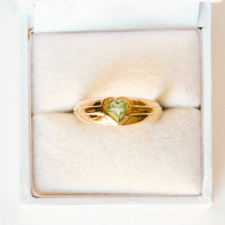 SAMPLE SALE- Mint Heart Cigar Band - UK Size O