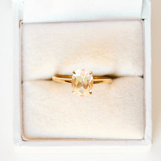 SAMPLE SALE- Mystic Topaz Ring - UK Size O